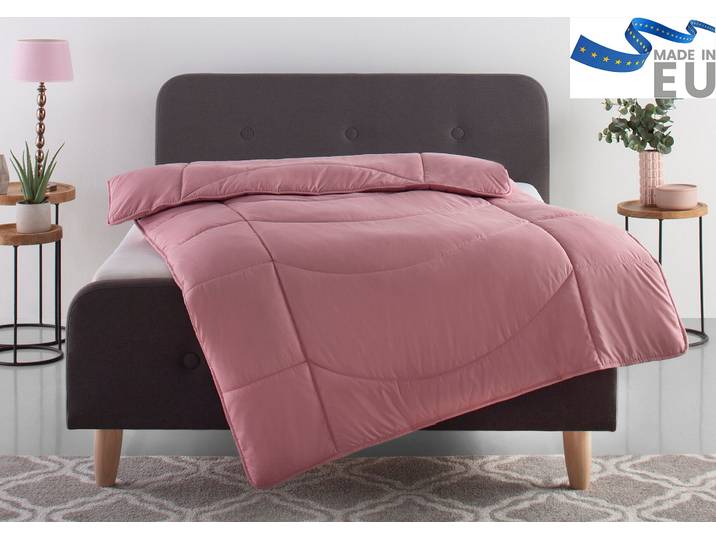 Microfaserbettdecke GOODPRODUCT Microlux, Bettdecke 135x200 cm und Übergrössen bis 240x220cm , rosa, B:240cm L:220cm, Bezug: 100% Polyester. Obermaterial: 100% Polyester. Füllung: 100% Polyester, Bettdecken, Microfaserbettdecke, fest versteppter Bezug - keine Bettwäsche nötig, Sommer, Winter