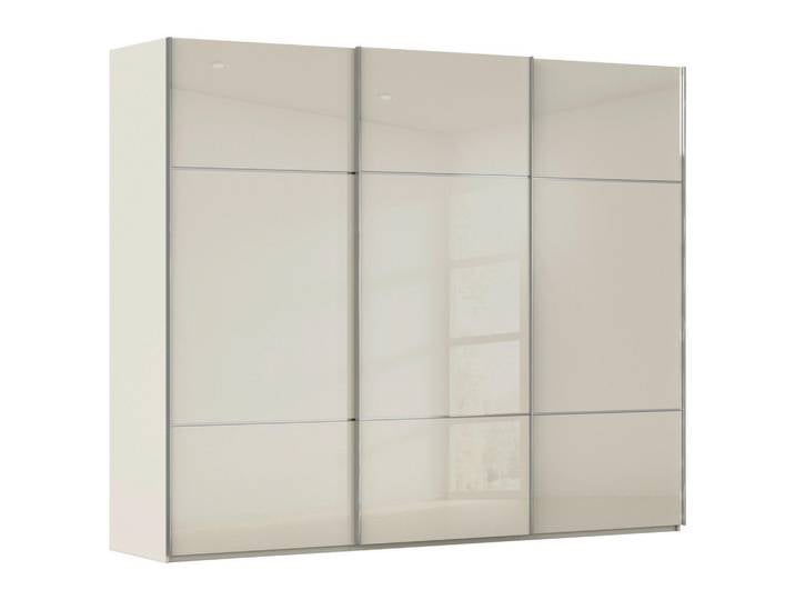 Schwebetürenschrank, Champagner, 242x223x68 cm, Holzwerkstoff, 9 Fächer, Novel