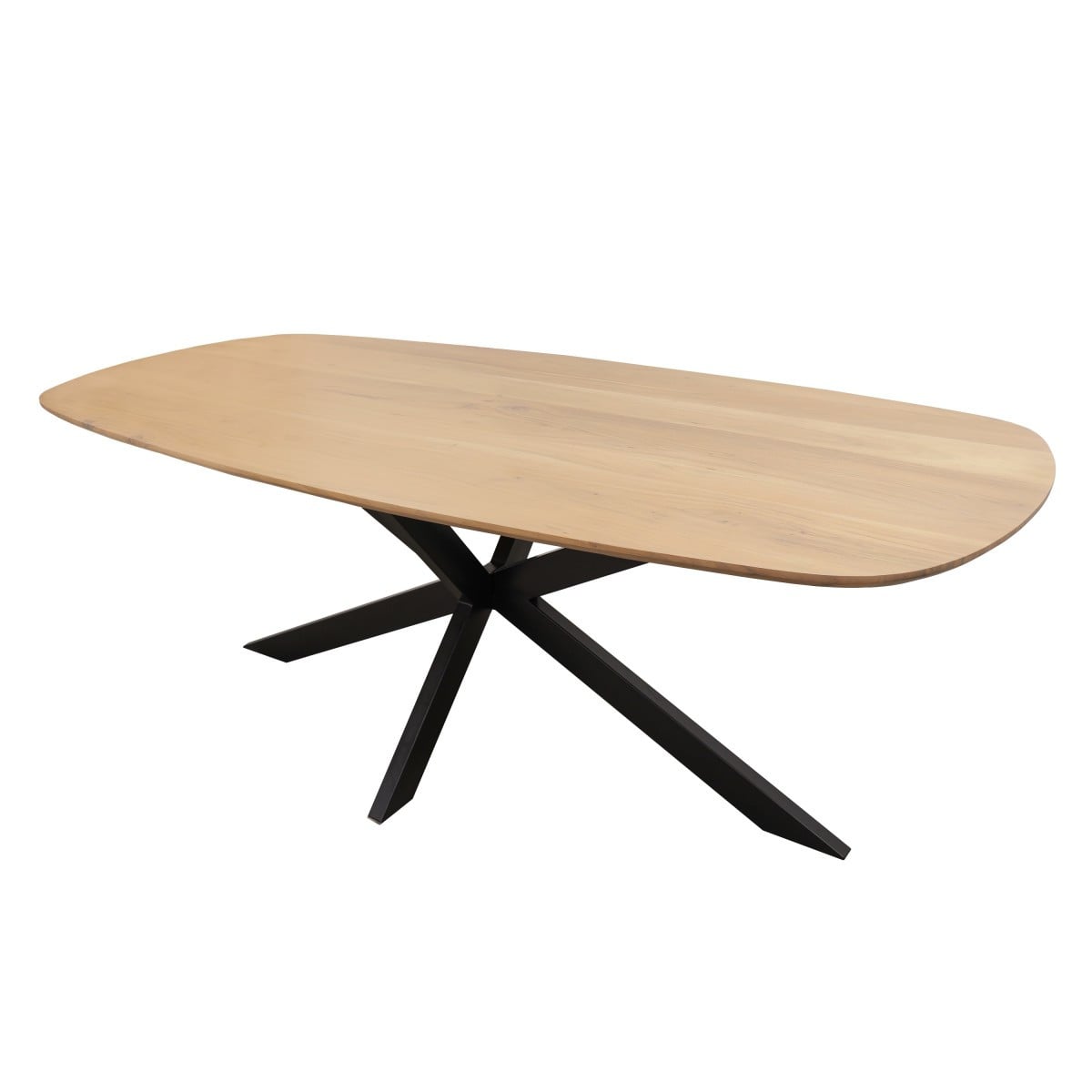 Kick Collection Dana ovale eettafel - Lichtbruin - 180 cm
