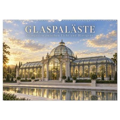 Glaspaläste - Orangerien zwischen Licht und Blattgrün (Wandkalender 2027 DIN A2 quer), CALVENDO Monatskalender
