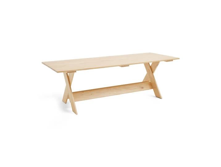 HAY Crate Dining Table Tisch 180x89,5 cm Kiefernholz lackiert Klar