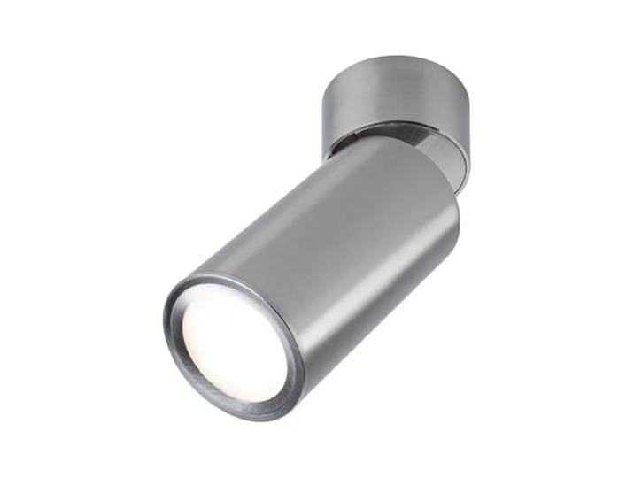 Paulmann 93091 LED Plafonnier apparent Turnal 470lm 3-Step-Dim orientable rond incl. 1x6 Watt dimmable Plafonnier fer brossé métal 2700 K Coin