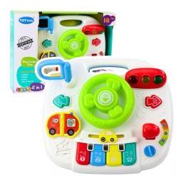 Lean Toys Lean Paneel Interaktives Lernlenkrad 2In1 Lichter Töne (66583757)