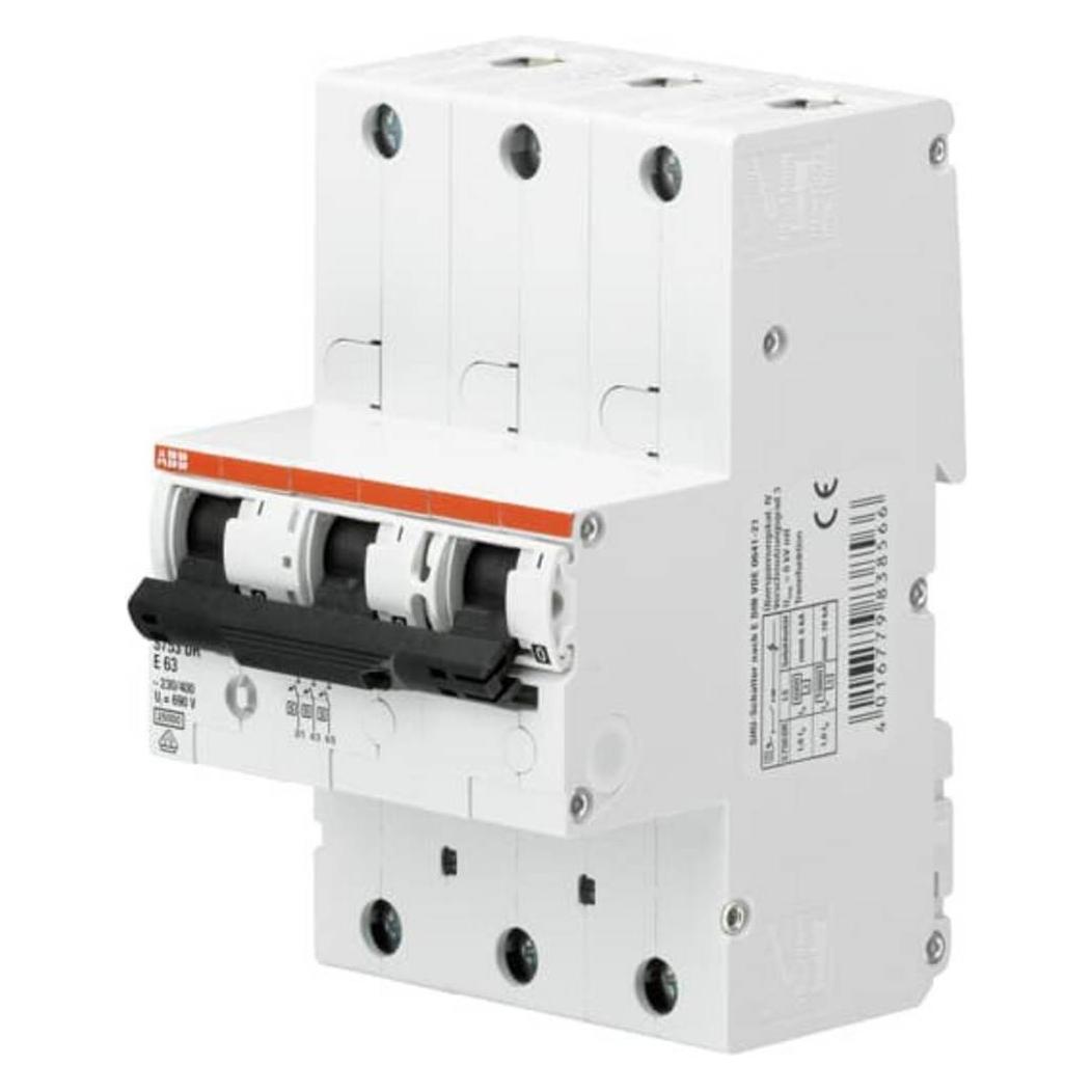 ABB S753DR-E50 sel. Haupt-LS (SHU) E-Char.,25kA,50A,3P S753DR-E50 (2CDH783001R0502)