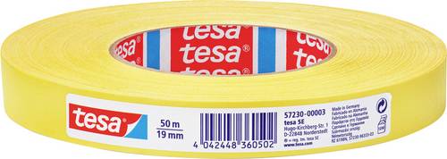 TESA PERFECT 57230-00003-02 Gewebeklebeband tesa extra Power Gelb (L x B) 50m x 19mm 1St.