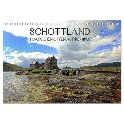 Schottland - magischen Orten auf der Spur (Tischkalender 2027 DIN A5 quer), CALVENDO Monatskalender