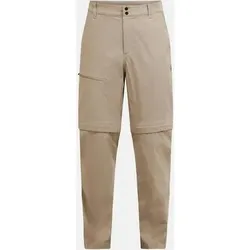 PEAK PERFORMANCE Herren Hose M Iconiq Zip-Off Pants-AVID BEIGE, Größe XL in Braun Braun