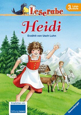 Usch Luhn - Leserabe - 3. Lesestufe: Heidi - Preis vom 07.10.2026 11:45:10 h