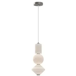 Alora Mood Bijou Pendelleuchte Nickelfarben ALM-BIJOU-P3-PN