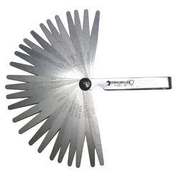 STAHLWILLE 11097/26 Präzisions Fühlerlehre Abstandlehre 26 Blatt - 74240005