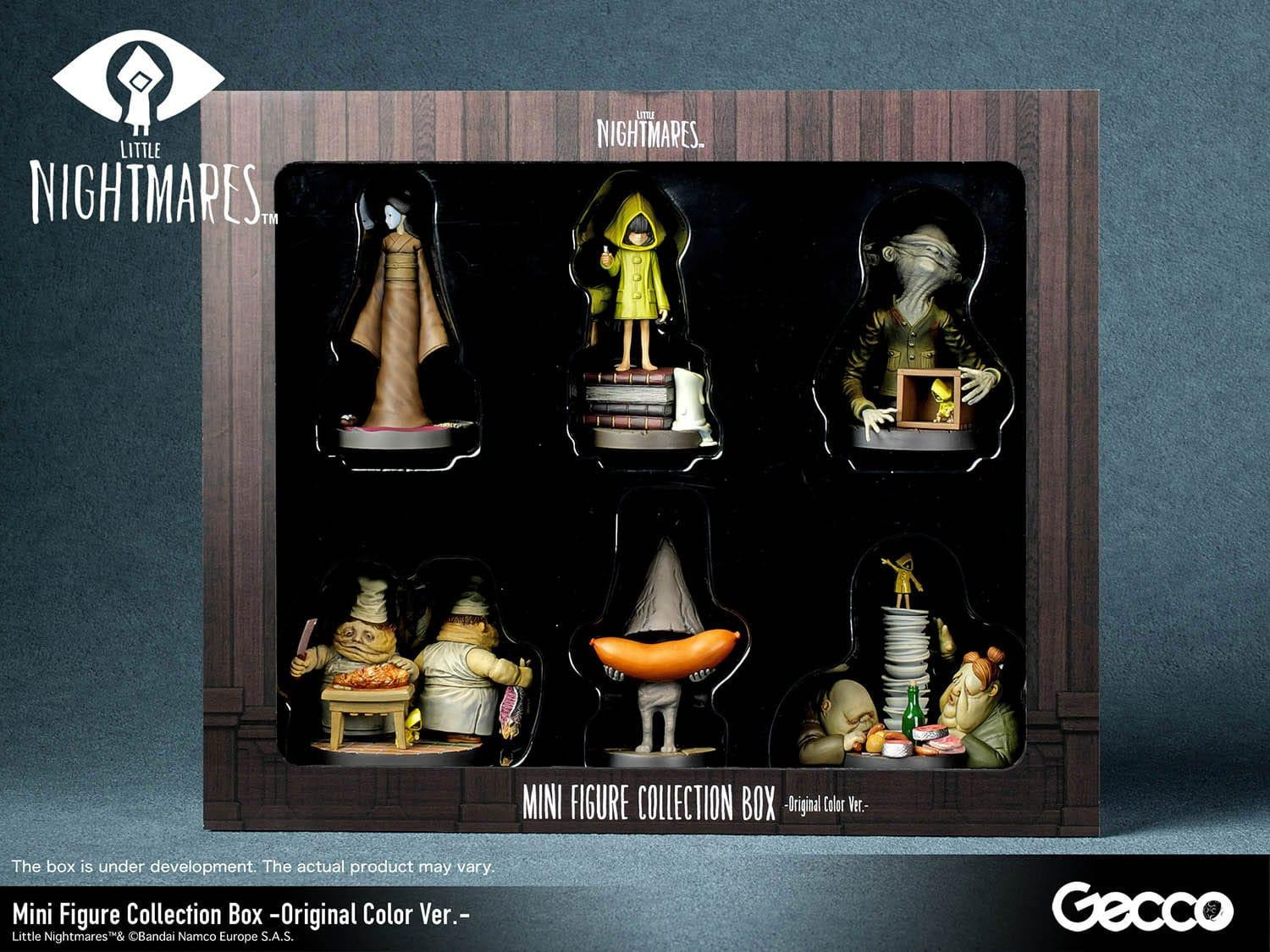 Gecco Little Nightmares PVC-minifiguren set van 6 originele kleurenversie