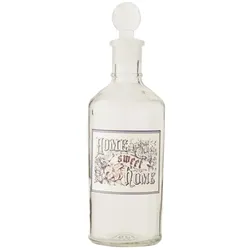 Clayre & Eef 6GL1113 Deko Dekoration Flasche Glasflasche Home s