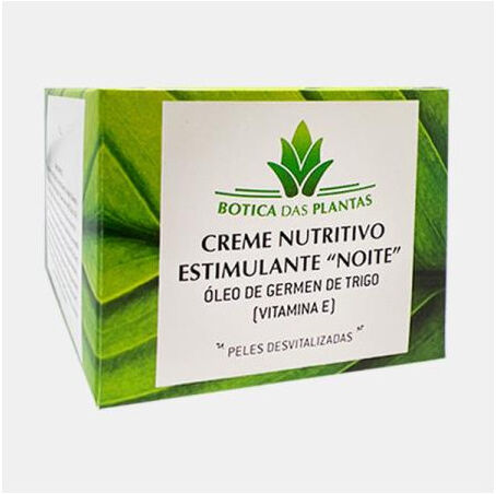 BOTICA DAS PLANTAS CREME NUTRITIVO E ESTIMULANTE NOITE 40g