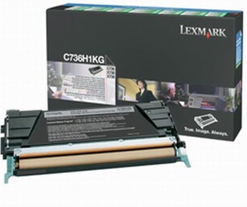 Lexmark C736H1KG toner preto