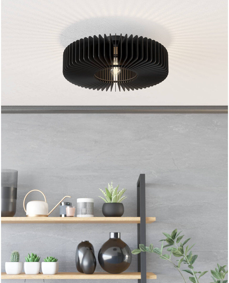 Ivy Bronx Denean Flush Mount Chrome 175cm H X 50cm W X 175cm D