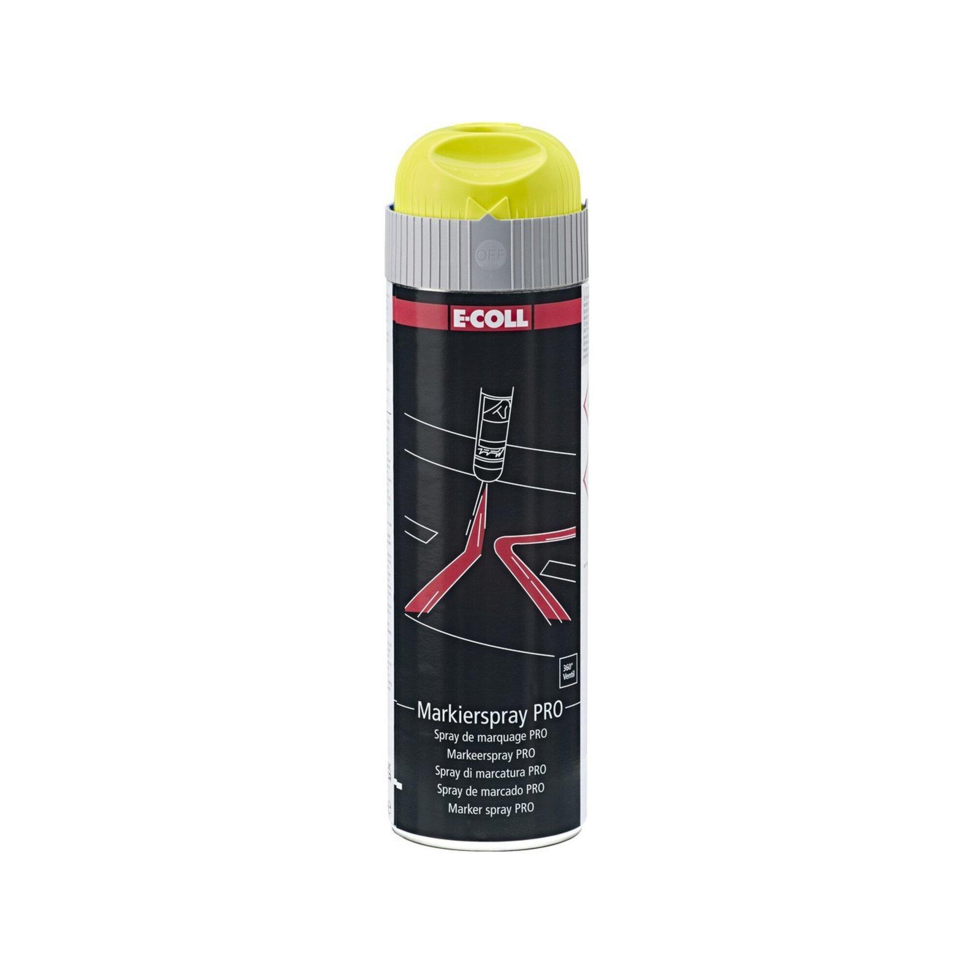 E-COLL PRO Markierspray 500ml gelb (4317784565455)