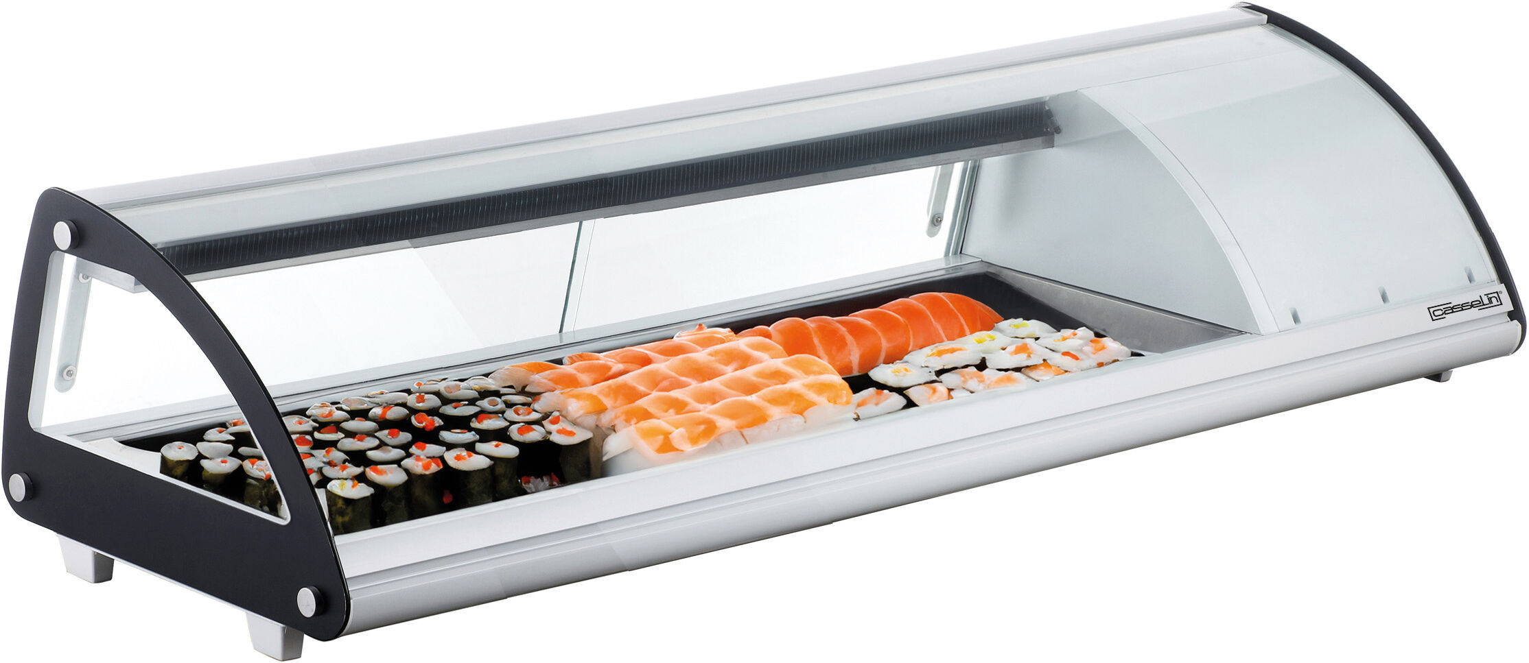 Casselin Vetrina Refrigerata per Sushi 63 l