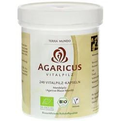 Agaricus Vitalpilz Bio Terra Mundo Kapse 240 St
