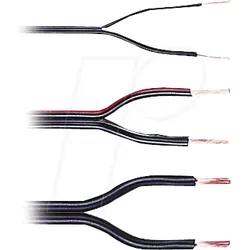 LA 215-10 - Zwillingslitze, flexibel, 2x1,5mm2, 10m-Ring