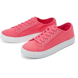 Tchibo - Canvas-Sneaker - Damen - Gr. 37 - koralle