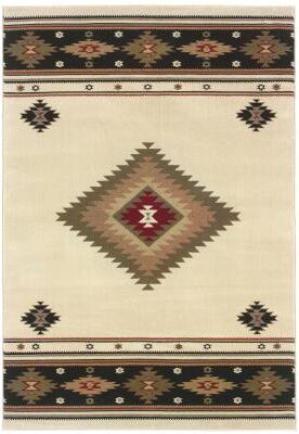 Copper Grove Style Haven Allegheny Southwestern Area Rug--