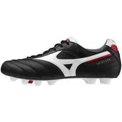 Mizuno Morelia II Elite MG Fußballschuhe 01 - black/white/chinese red 44