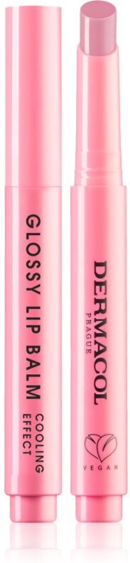 Dermacol Beauty Stick Glossy Lip Balm nourishing lip gloss with cooling effect fragrance 02 Tutti Frutti 2.2 g