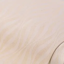 Jacquard "Wellen", creme