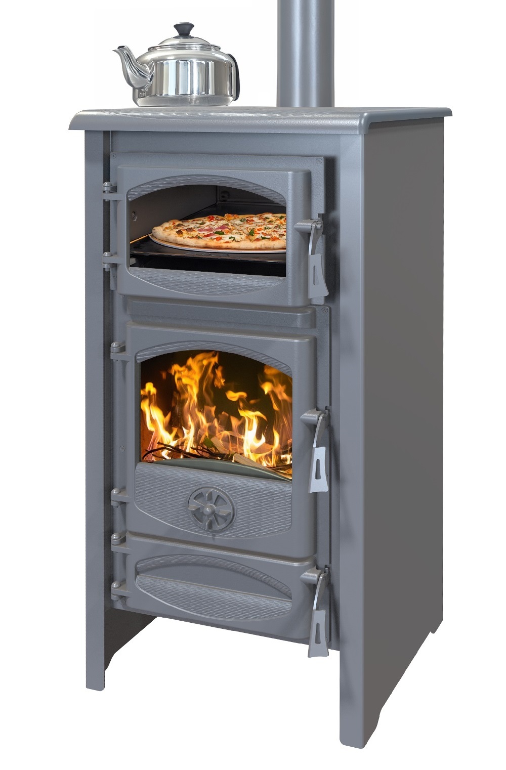 Kaminofen LUNA C-G mit Backfach