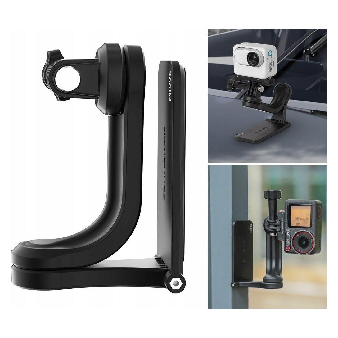 Sunnylife Uchwyt Do Gopro Xiaomi Insta360 Sjcam Dji Mocowanie Metal Płytka Na Magnes / Mj996 (Sunnylife)