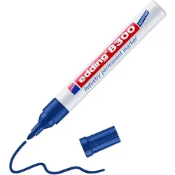 edding 8300 8300 Permanent Permanentmarker Blau Mittel Rundspitze 3 mm