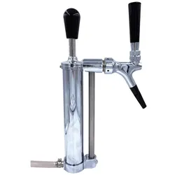 ich-zapfe Picknickpumpe-Set mit Kolbenschankhahn 3/4 und CO2-Auslass für Typ A KEG