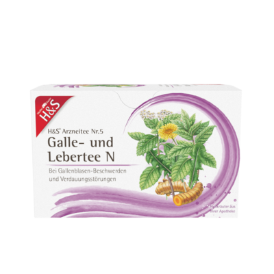 H&S Tee - Gesellschaft mbH & Co. H&S Galle- und Lebertee N Filterbeutel 20X2.0 g 03112389