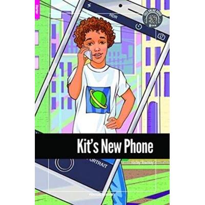 Kit's New Phone - Foxton Reader Starter Level (300 Headwords A1) with free online AUDIO, Taschenbuch von Kelley Townley, Foxton Books,