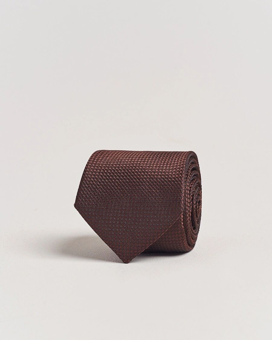 Morris Structure Tie Brown