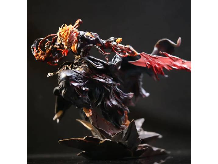 Poupée Gk lumineuse Kurosaki Ichigo, modèle tendance fait à la main, figurine tendance, ornements de bureau, jouet cadeau, nouvelle vente