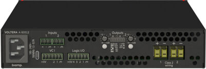 Biamp Systems Voltera A 600.2 ELA Mischverstärker, 2-Kanal