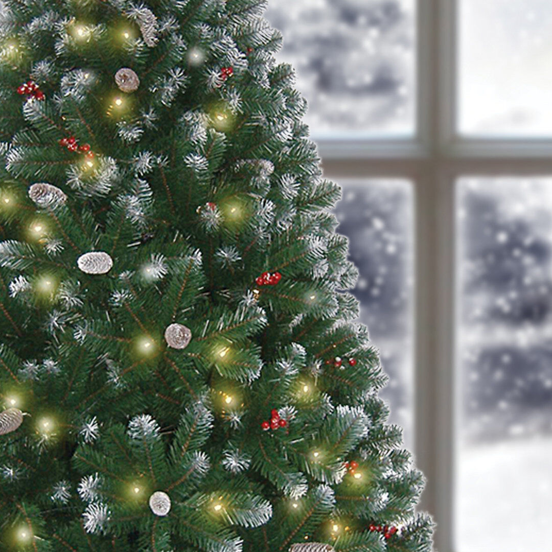 Christmas Workshop 7' H Lighted Artificial Fir Christmas Tree 7' H