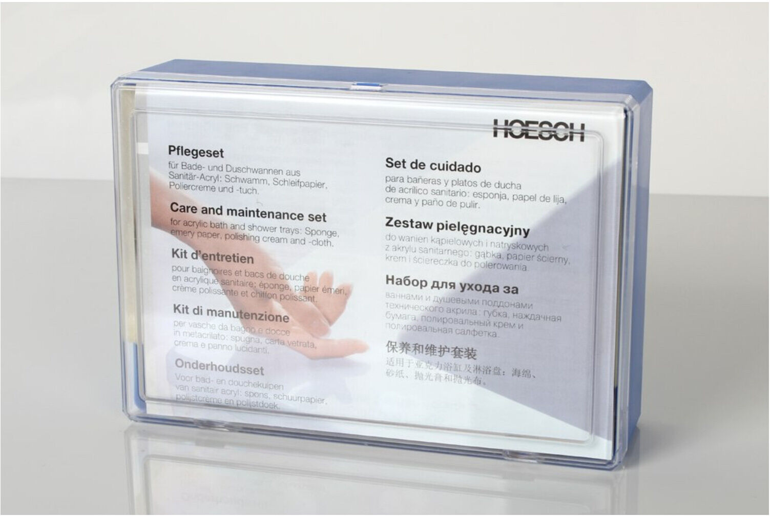 Hoesch Pflegeset 500ml, glanz, für Solique (699101)