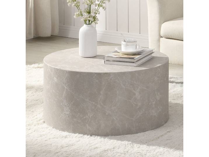 Table basse en mdf, beige