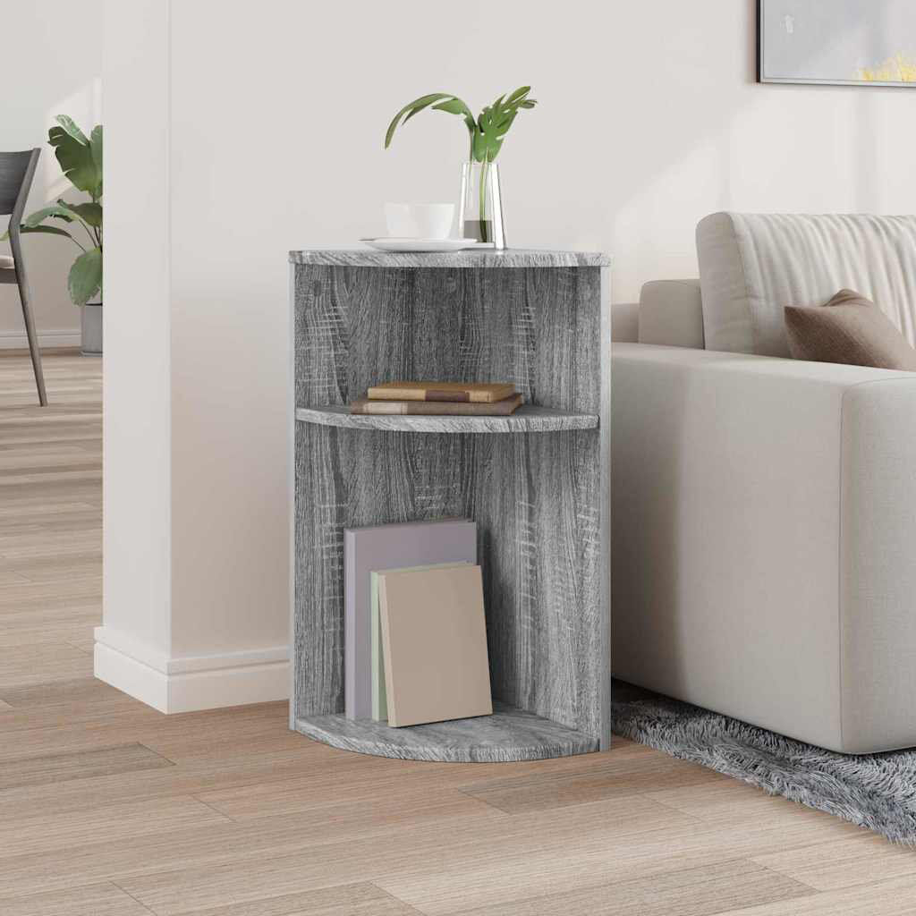 Metro End Table Grey Sonoma 60cm H X 29.6cm W X 29.6cm D