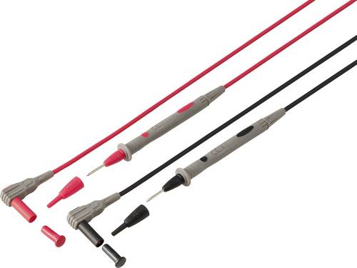 VOLTCRAFT Sicherheits-Messleitungs-Set 1.20m Schwarz, Rot MS-4N
