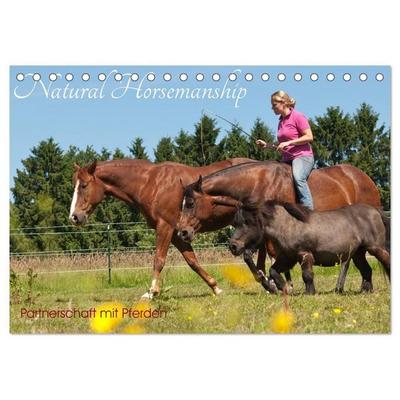 Natural Horsemanship - Partnerschaft mit Pferden (Tischkalender 2027 DIN A5 quer), CALVENDO Monatskalender