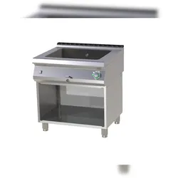 A&S polarny Gastro Bain-Marie Warmhalter Speisenwärmer Standgerät Unterbau 1xGN2/1 800x730x900mm 2,4 kW