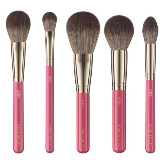 Boho Beauty Boho Set Of 5 Face Brushes Rose Touch (Set) (5904139441190)