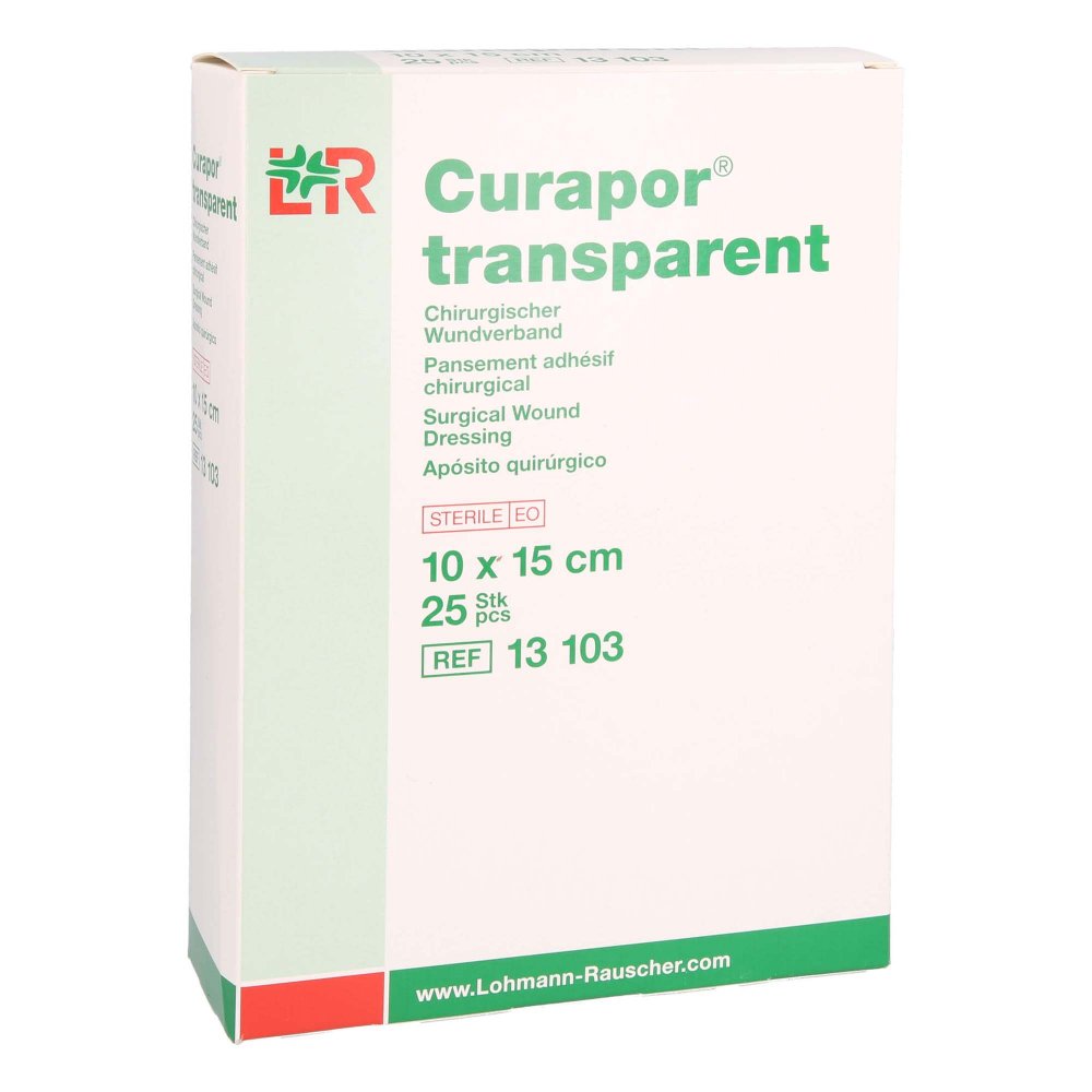 1001 Artikel Medical GmbH Curapor Wundverband steril transparent 10x15 cm 16001881