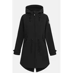 Derbe Softshelljacke Island Friese Damen Schwarz