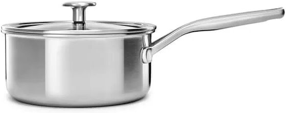 KitchenAid Multi-Ply Stainless Steel 3ply 18cm Saucepan with Lid