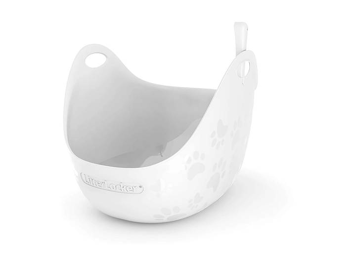 Katzentoilette LITTERLOCKER Litter Box , weiss (weiß), B:45cm H:40,4cm L:36cm, Tiertoiletten, Katzentoilette, Moderne Katzentoilette für mehr Sauberkeit und Komfort