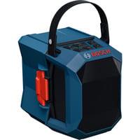 GPB 18V-1 C inkl. Batterieabdeckung, Lautsprecher blau/schwarz, Bluetooth, USB-C, Ohne Akku und Ladegerät